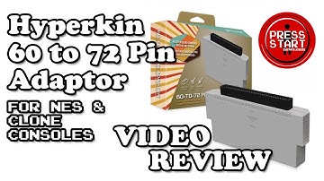 Unboxing & Review: Hyperkin 60 to 72 Pin Adaptor | Press Start News