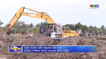 Cần Đước đẩy mạnh cải tạo công trình thuỷ lợi đa mục tiêu  I LONG AN TV