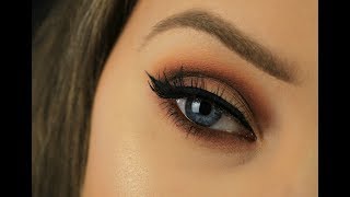 Wearable Autumn Makeup | Kat Von D Shade + Light Eyeshadow Palette
