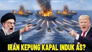 SERANGAN DADAKAN IRAN DIMULAI? Trump Kecolongan, IRAN SERBU KAPAL INDUK USS Gerald R. Ford!?