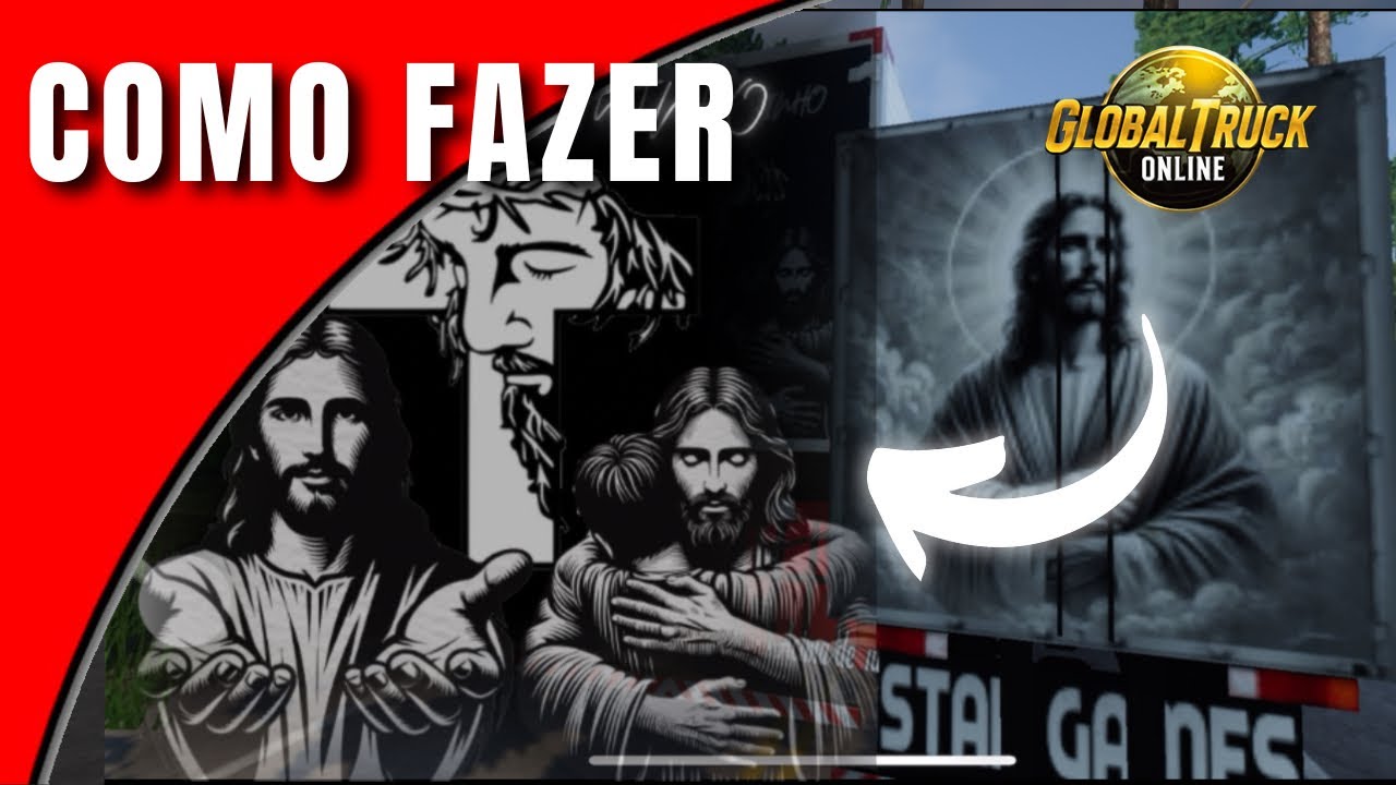 COMO  FAZER ESSA SKIN INSANA MUITO BRABO - FAÇA HOJE MESMO A SUA - GLOBAL TRUCK ONLINE