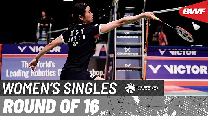 VICTOR Denmark Open 2024 | An Se Young (KOR) [1] vs. Ratchanok Intanon (THA) | R16