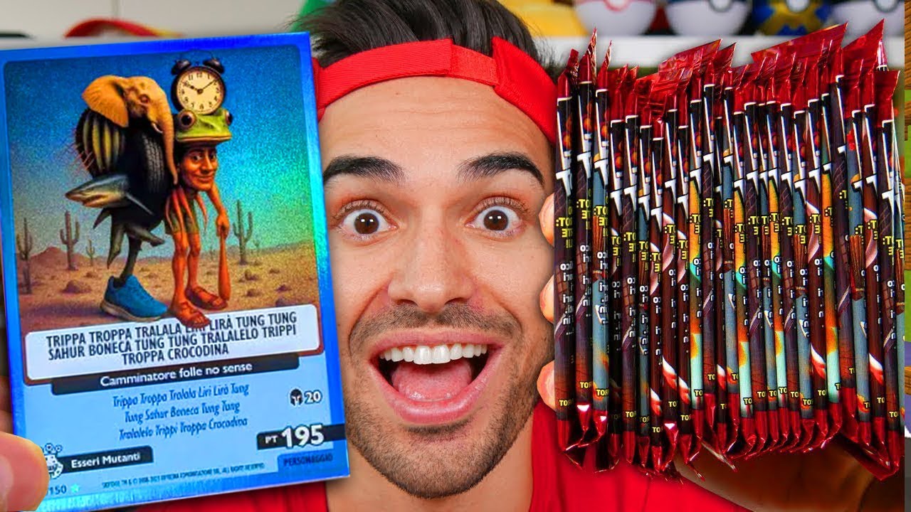 FINISCO LA COLLEZIONE DI CARTE DEI BRAIN ROT??