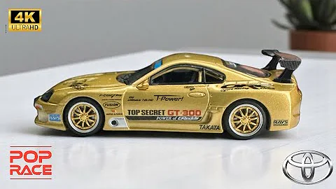 Pop Race Toyota Supra Top Secret Gt300 4K
