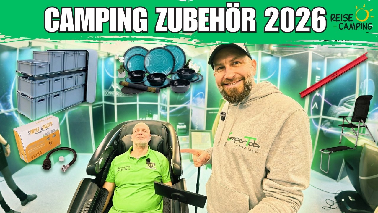 Zubehör Highlights 2026 🚐 Reise + Camping Essen | Wohnmobilzubehör Neuheiten Teil 1