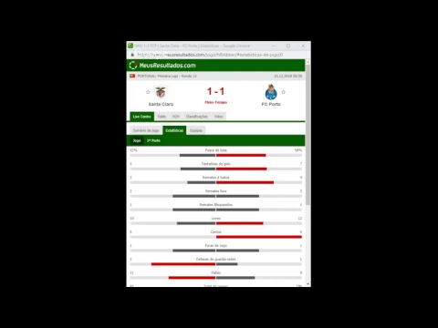 Santa Clara vs Porto Primeira Liga (direto)