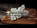 Новая рубрика - я читаю!