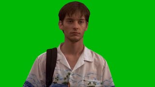 Random Tobey Maguire green screens