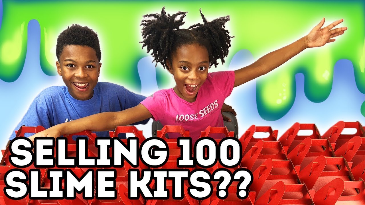 We Sold Slime!! (Slime Selling Challenge) | Business Vlog | Loose Seeds Business Kids