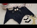 Macrame Halloween! DIY bat 🦇