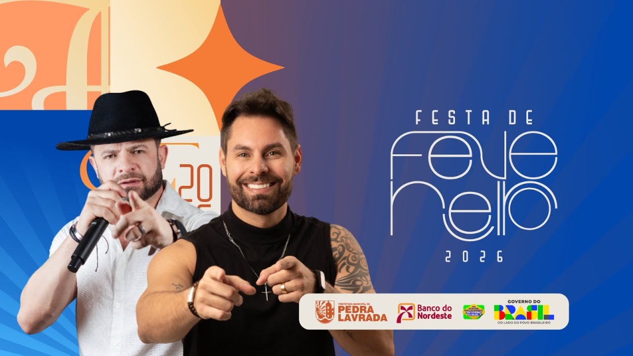 FESTA DE FEVEREIRO 2026 - SEXTA 30 DE JANEIRO