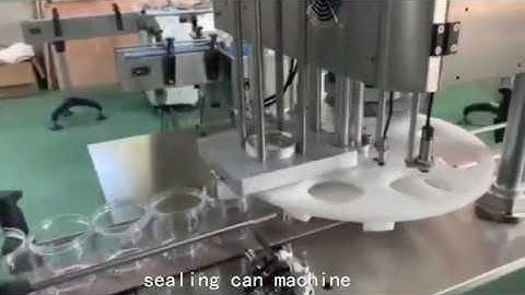 PET can seaming machine for Easy Open Lid Closure sealer Equipment (2020 Can seamer)