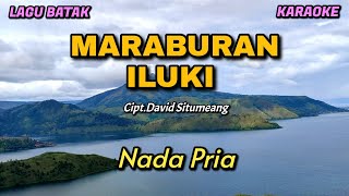 Maraburan iluki | Karaoke lagu Batak - Nada Pria