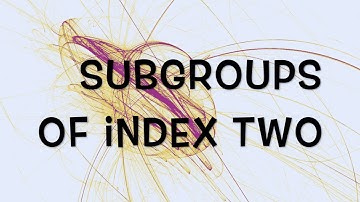 Subgroups of index 2 are normal
