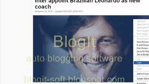 BlogIt - Auto Blogging Software for YOU!