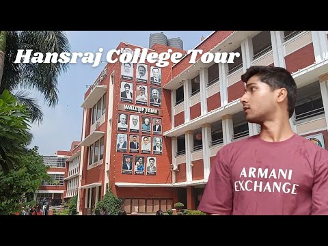 Hansraj College Tour || Full Details || Delhi University 🤩🤩 - YouTube