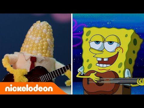 Губка Боб Квадратные Штаны | Споём у костра | Nickelodeon Россия