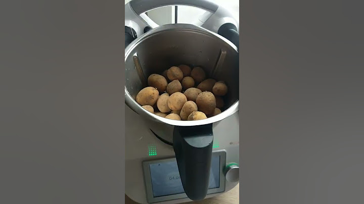 Kartoffeln schälen Thermomix Peeler kurz auf den Punkt
