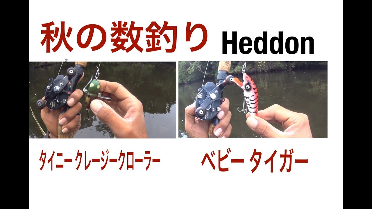 廃番ヘドン Heddon クレイジークローラー本山バージョン ケース入り