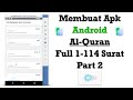 Belajar React Native - Membuat Aplikasi Android Al-Quran Full 1-114 Surat - Part 2