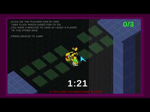 The glass bridge -Squid Games (Unity3D)
