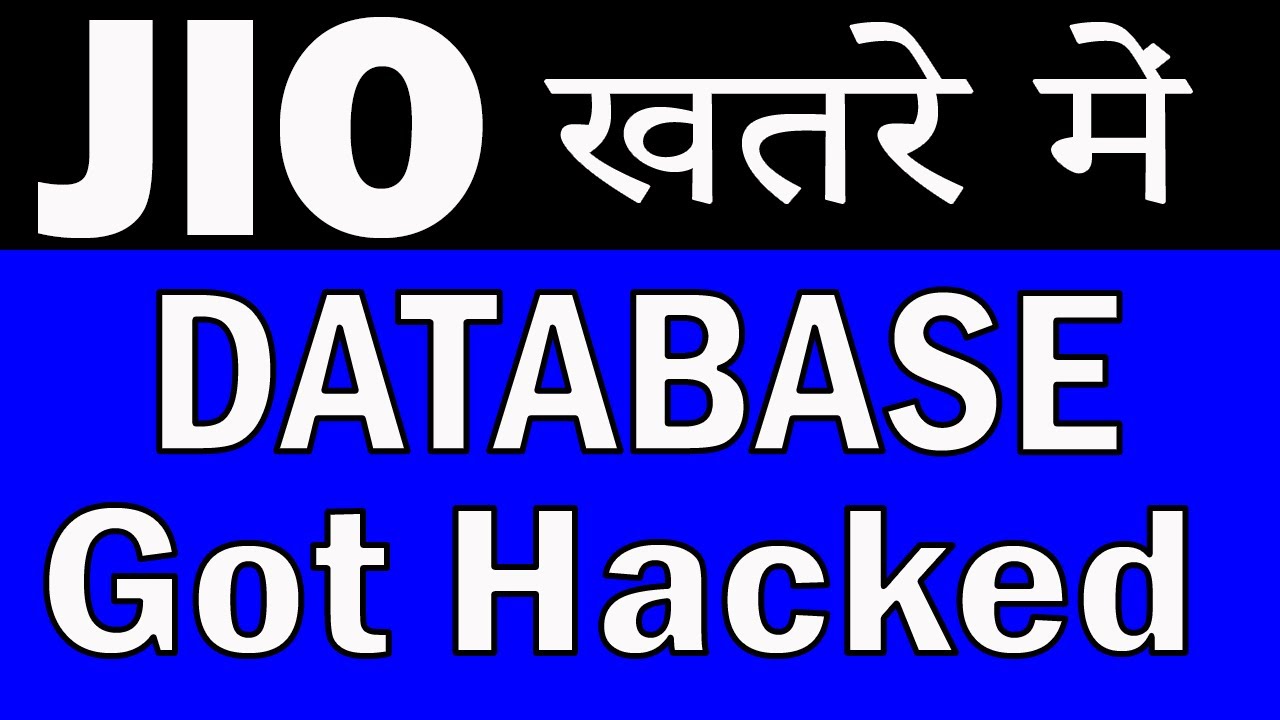 Jio Database Leaked | Jio servers hacked 2017