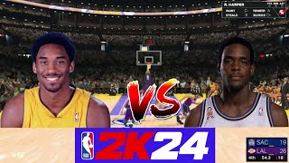 2001 Los Angeles Lakers vs. 2001 Sacremento Kings 2K24 gameplay. #2k24 #losangeleslakers #kings