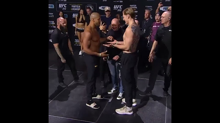 Ciryl Gane and Alexander Volkov come face to face once again! #ufc310 #mma