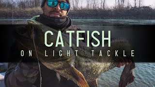 CATFISH on light tackle!