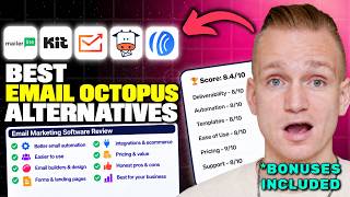 Best Email Octopus Alternatives — MailerLite, Kit, Sender, Moosend, AWeber