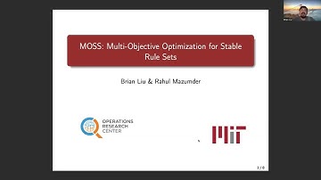 KDD 2025 - MOSS: Multi-Objective Optimization for Stable Rule Sets