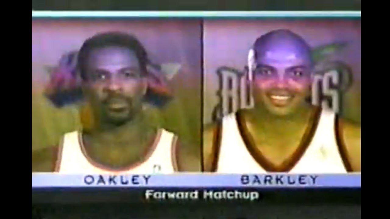 1997 KNICKS @ ROCKETS 1st Half (reupload) 