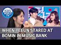 Capture de la vidéo When Yeeun Stared At Bomin In Music Bank [Happy Together/2020.04.02]