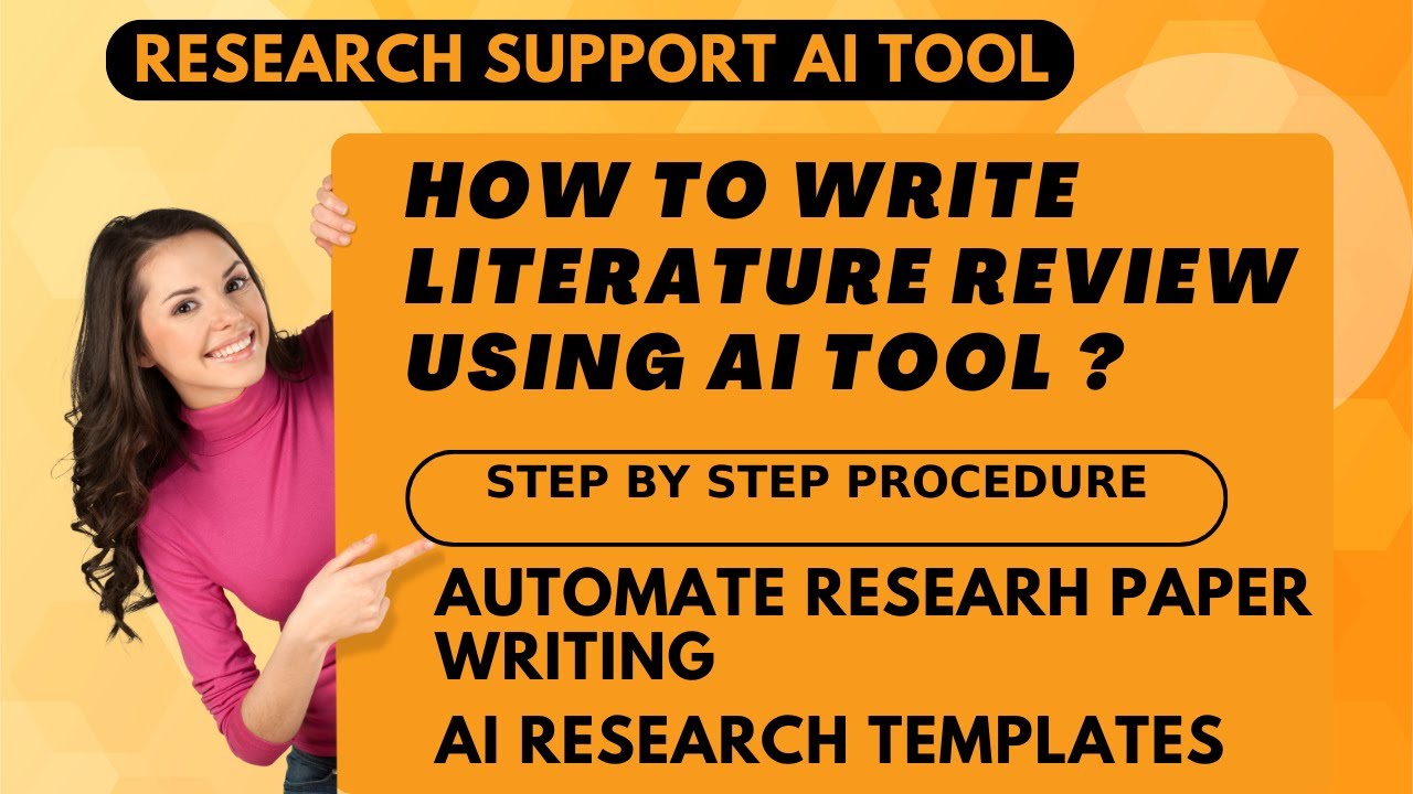 how to write literature review using ai