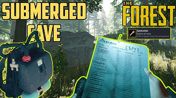 Submerged Cave - The Forest | Spelunker Guide 2025 | All Collectables