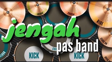 pas band - jengah || cover real drum
