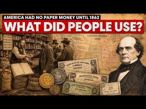 America Had No Paper Money Until 1862 — What Did People Actually Use?