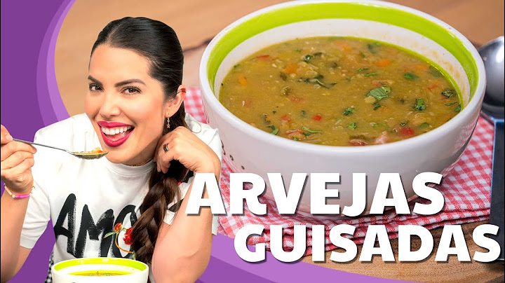 CÓMO PREPARAR ARVEJAS GUISADAS - Jacquie Márquez