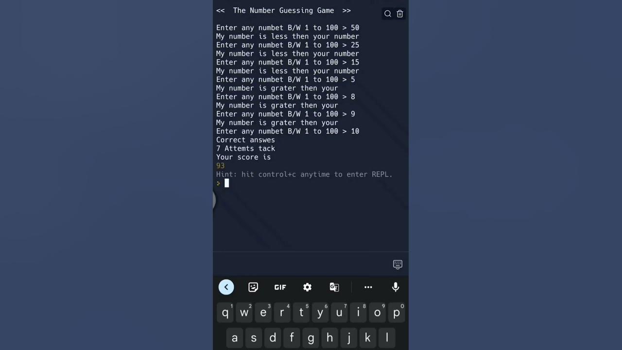 Number guessing game in javascript #javascript - YouTube