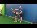 Wall & Dowel Hip Hinge Drills For Deadlifting