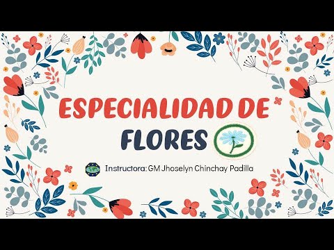 ESPECIALIDAD DE FLORES - Club de Conquistadores - YouTube