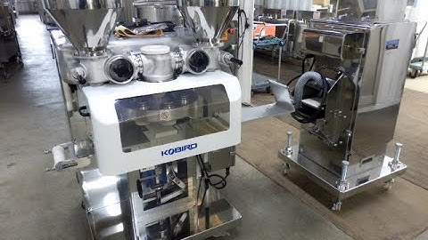 250218 スーパー包あん成形機 ロボセブン コバード AR-88-2 試運転動画