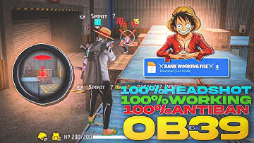 Free Fire Auto Headshot Config File🎯🌠 Macro Aimbot + No Recoil Regedit ‼️ Antiban VIP Script 👽