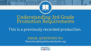 Understanding 3rd Grade Promotion Requirements