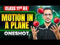 MOTION IN A PLANE in 1 SHOT | All Concepts & PYQs Covered | Basic to Advanced | Class 11 JEE
