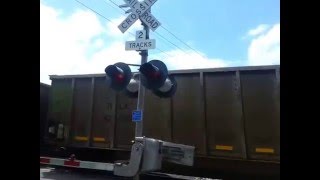 CSX coal train in Baldwin of Jacksonville Florida.