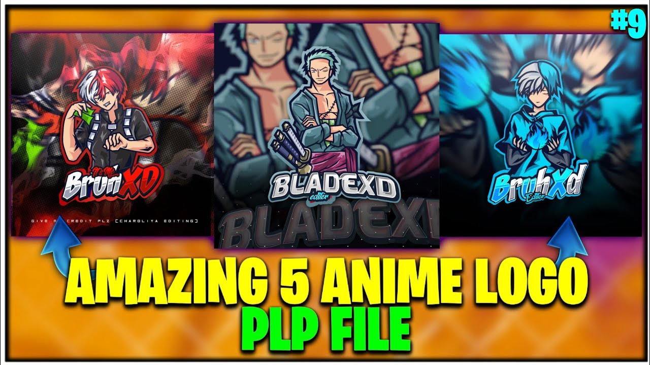 ANIME LOGO 🥶 || PLP FILE || IN ANDROID || TUTORIAL || PIXLE LAB || CHAROLIYA EDITING #9