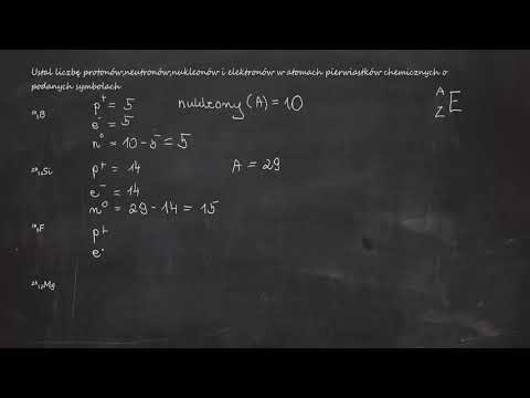 Wideo: Ile elektronów znajduje się w neutralnym atomie AR 40?
