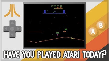 ATARI 2600 DEFENDER ARCADE Homebrew! Let