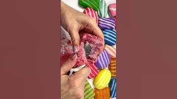 Soap cubes. Asmr soap cutting. Satisfying video @AsmrSoapSoul